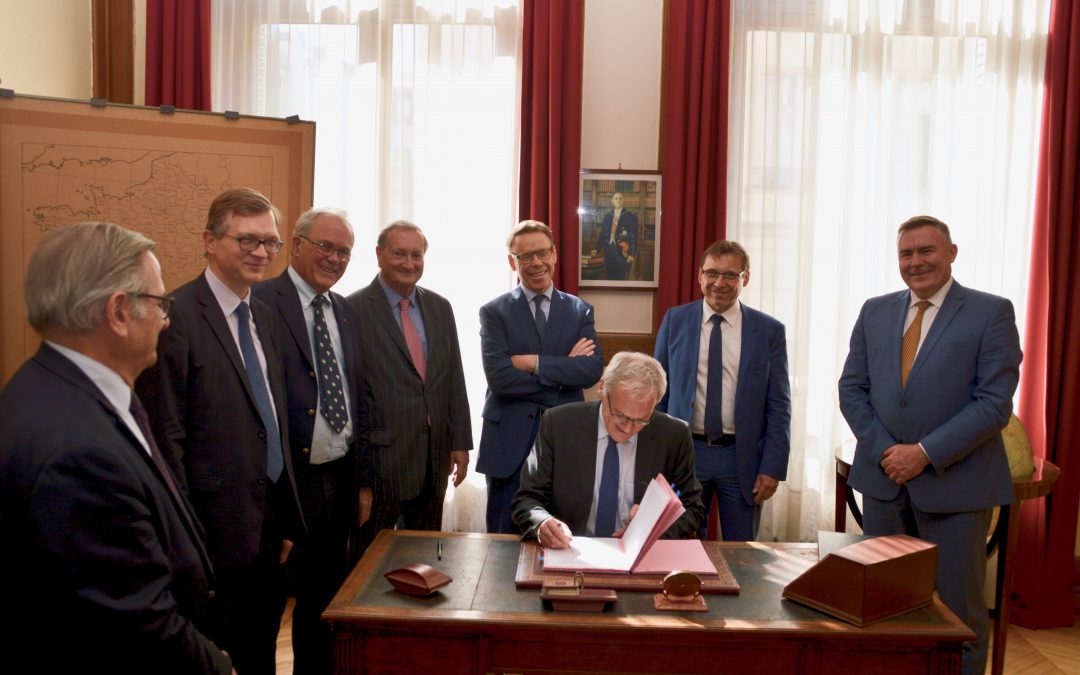 Sentier d’interprétation à Colombey : signature des partenariats avec EDF et la Fondation Sommer