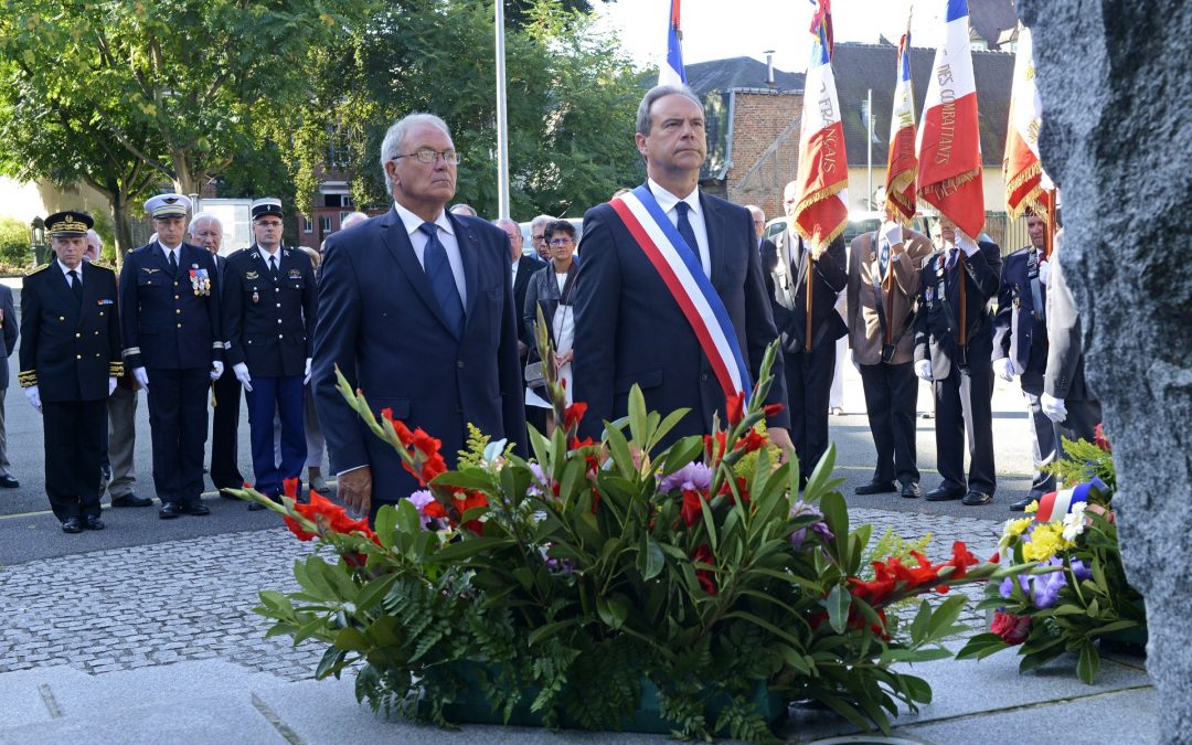 73e anniversaire de la libération de la ville d’Evreux et annonce de la construction d’une statue du Général