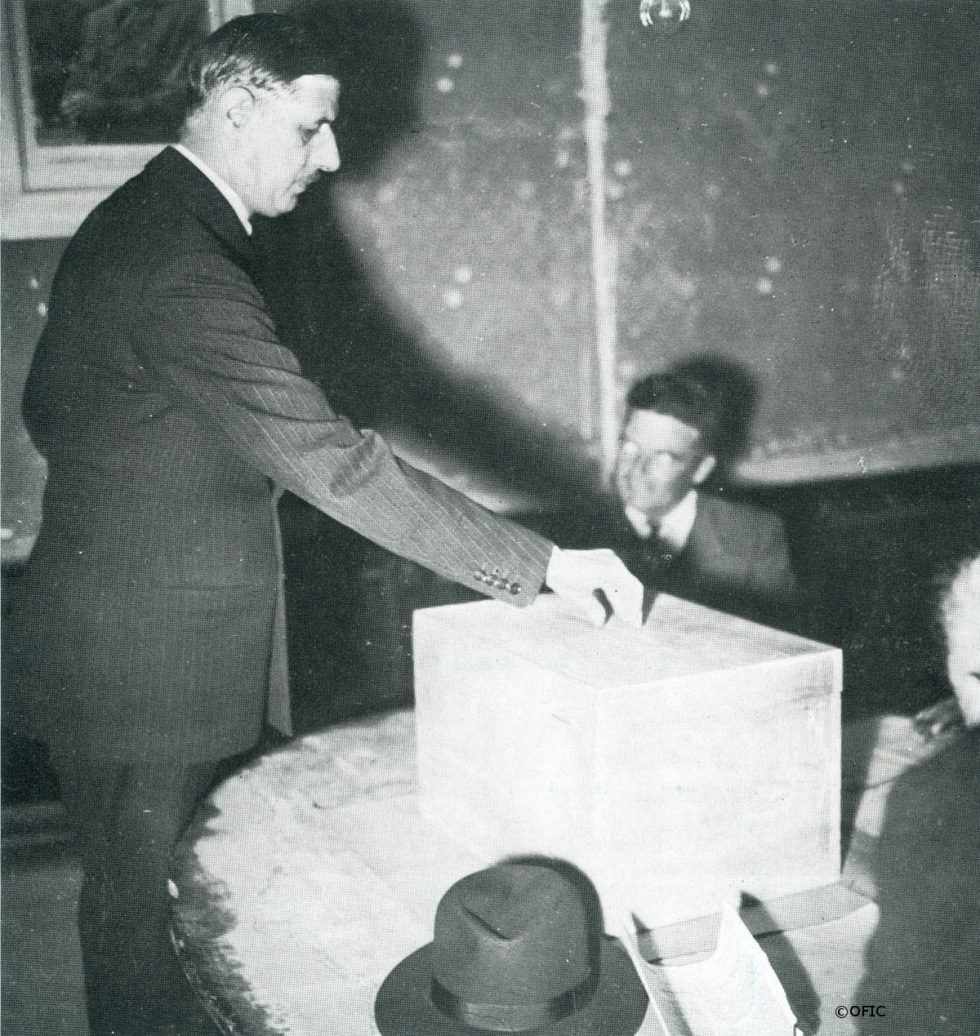 21/10/1945 Référendum et élections législatives Fondation Charles
