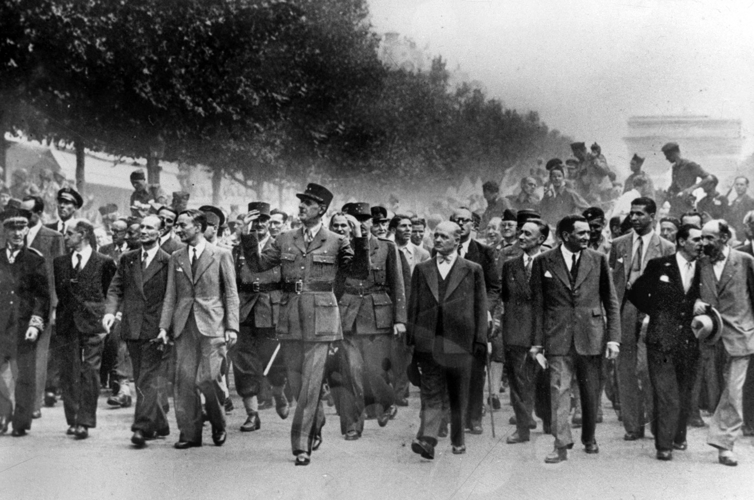 descente des Champs-Elysées, 26 août 1944