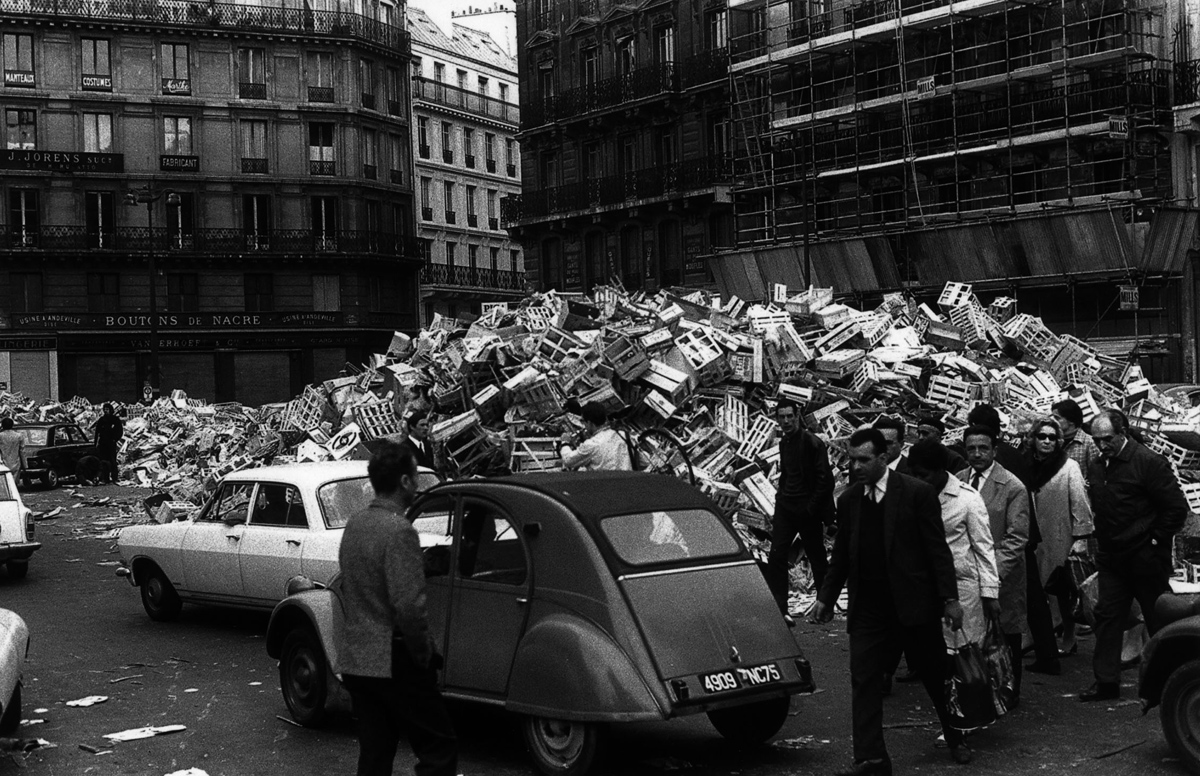 Grève des éboueurs à Paris, mai 1968