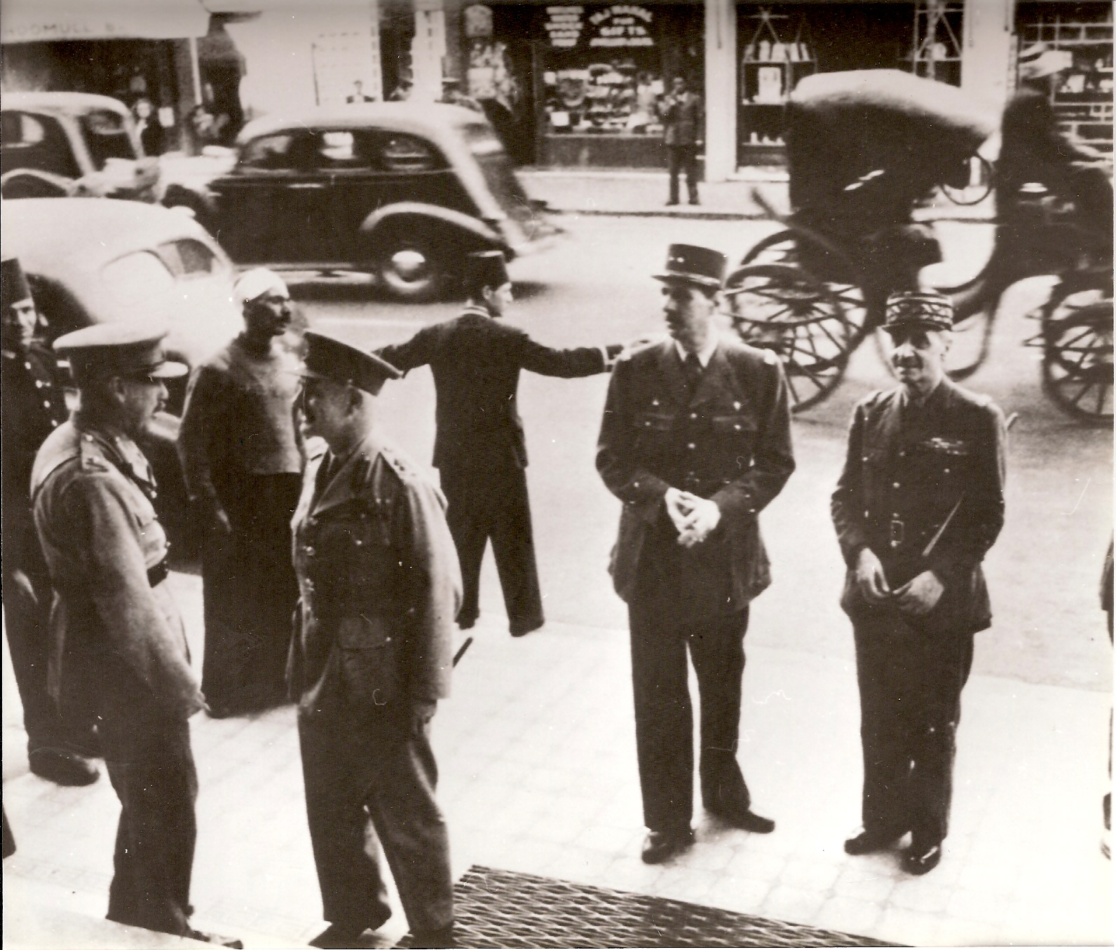 Le général de Gaulle au Caire, 1941