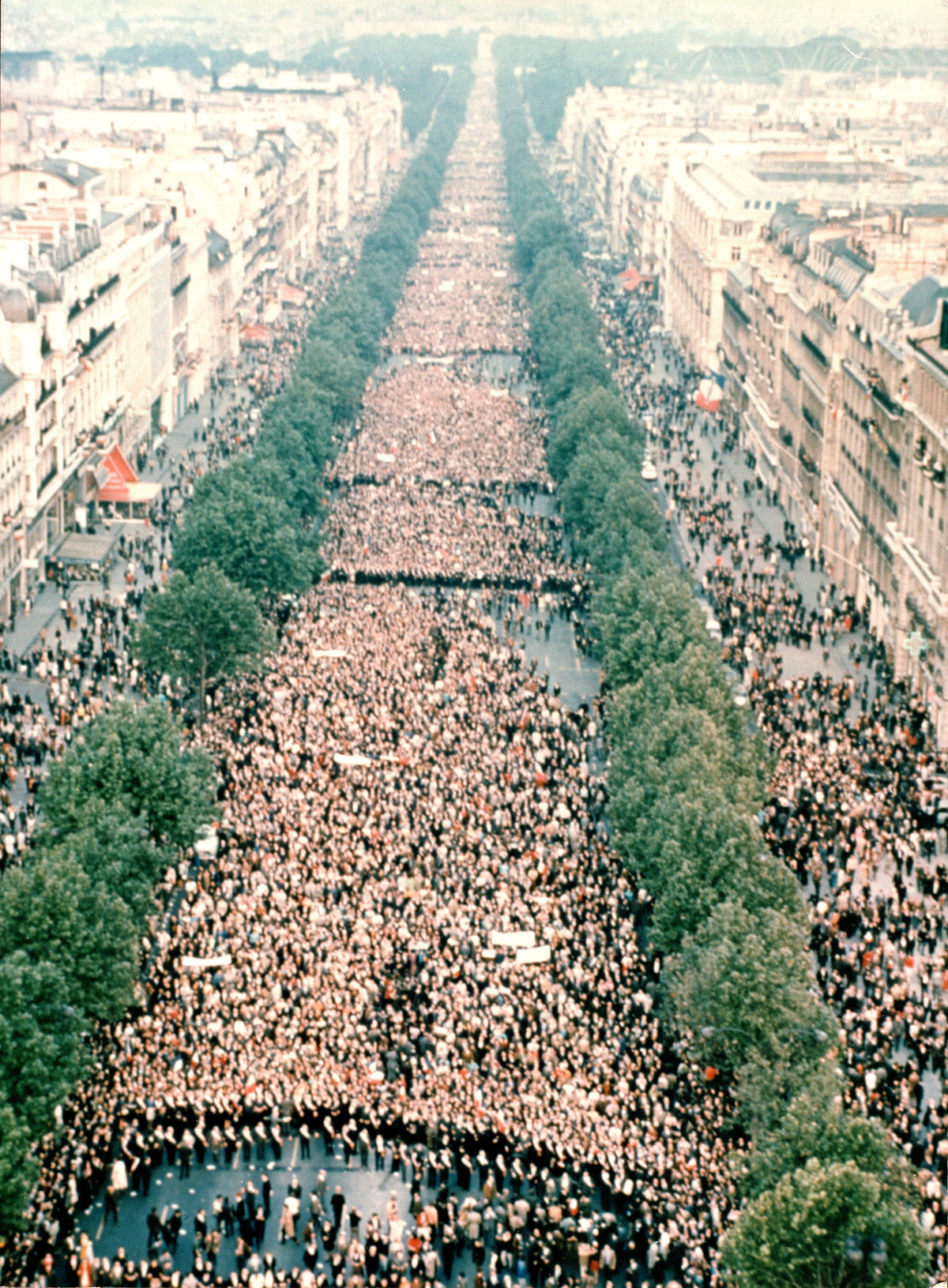 Manifestation de soutien au général de Gaulle, 30 mai 1968