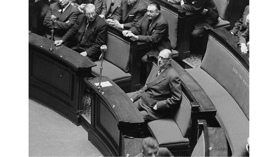 De Gaulle devant le Comité consultatif constitutionnel, 8 août 1958