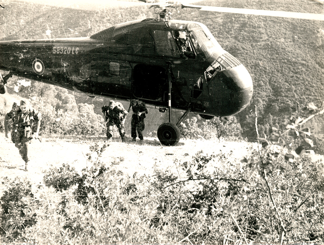 Le contingent français en opérations en Algérie