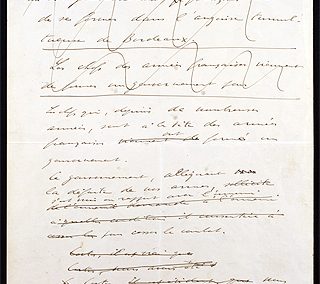 Manuscrit de l'appel du 18 juin