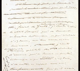 Manuscrit de l'appel du 18 juin