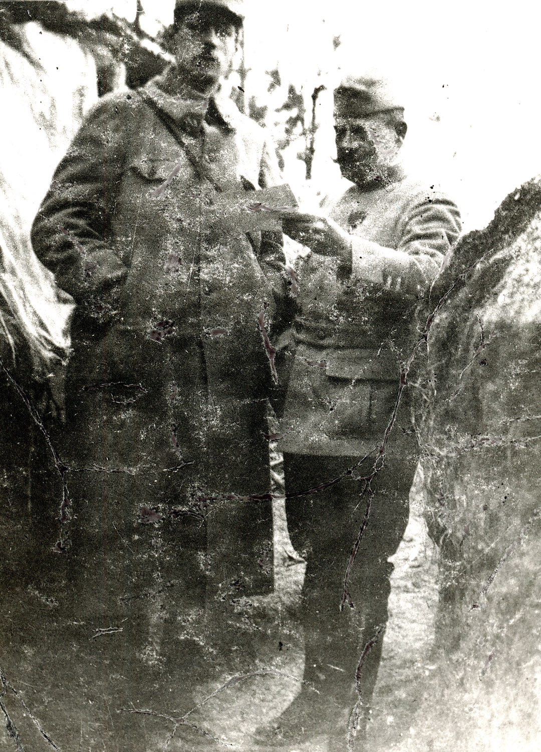 capitaine de Gaulle tranchée