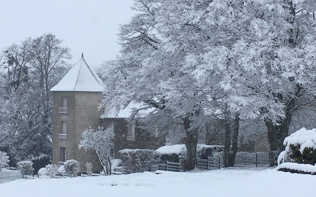 La Boisserie sous la neige !