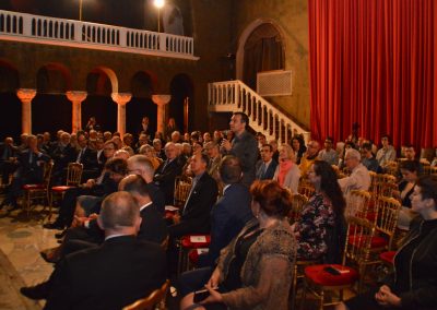 Conférence à l'ambassade de Roumanie