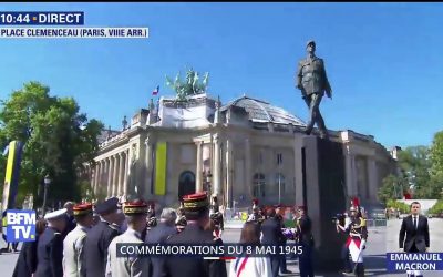 Cérémonies nationales du 8 mai 2018