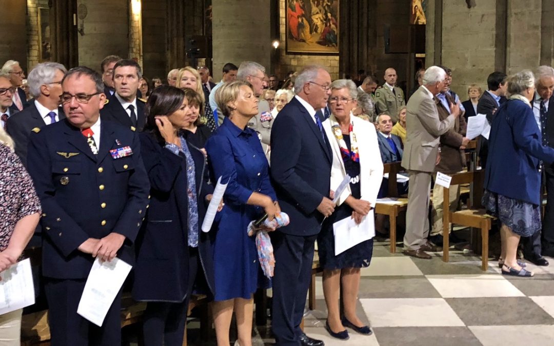 Messe pour la Libération de Paris célébrée en la Cathédrale Notre-Dame de Paris