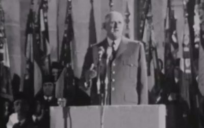 Discours du général de Gaulle aux Invalides pour le cinquantenaire de l’armistice 1914-18