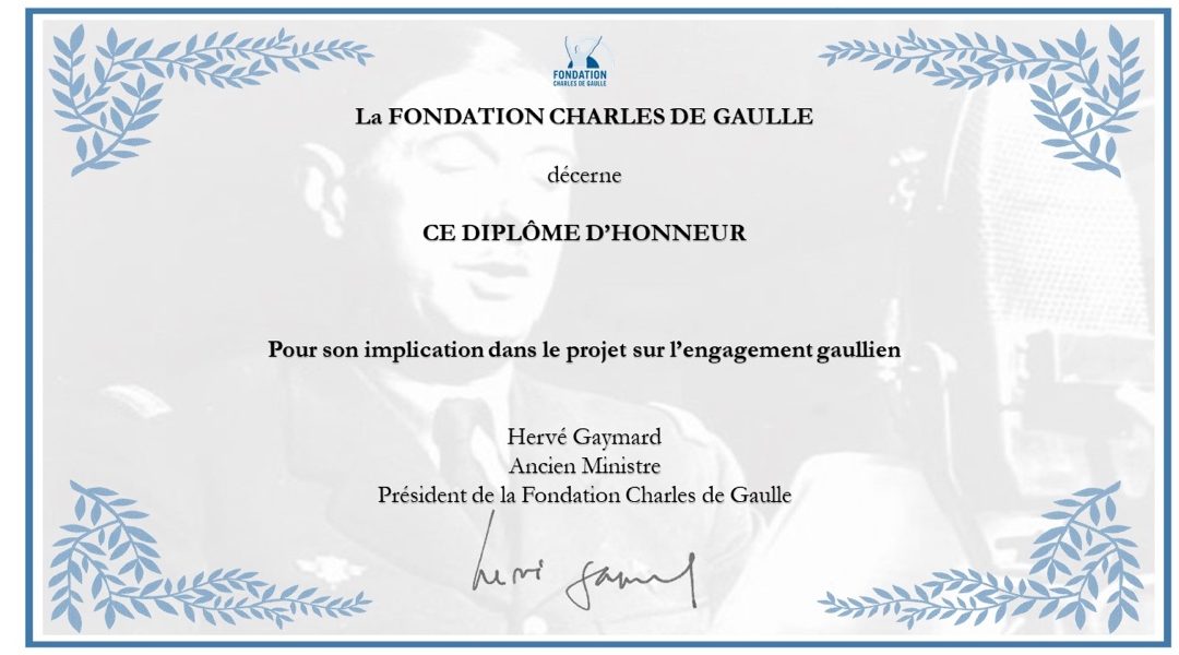 Édition 2019 du concours d’éloquence de la Fondation Charles de Gaulle