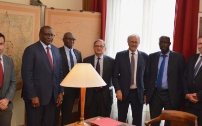 Signature du partenariat pour la création de « Journées gaulliennes en Afrique »