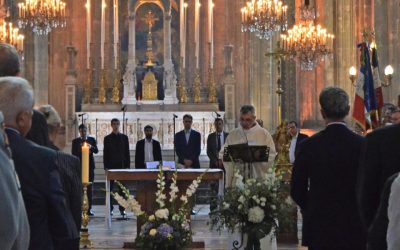 Messe pour le 75e anniversaire de la Libération de Paris célébrée en l’église Saint-Eustache