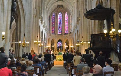 Messe célébrée pour le 76e anniversaire de la Libération de Paris