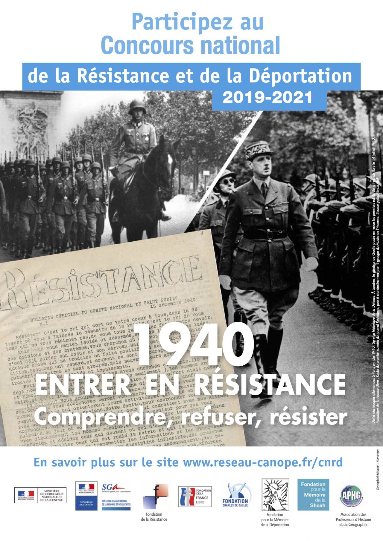 Édition 2020-2021 du Concours National de la Résistance et de la Déportation (CNRD) - Fondation ...