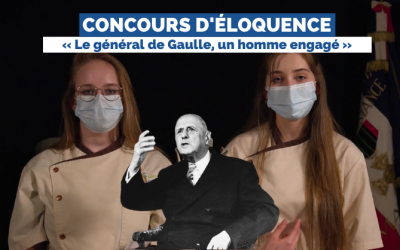 Concours d’éloquence 2021 « De Gaulle, un homme engagé » avec la Région Grand Est
