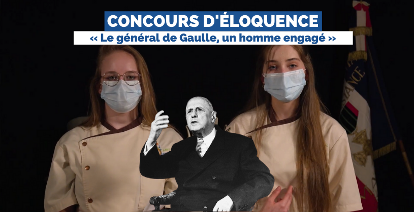 Concours d’éloquence 2021 « De Gaulle, un homme engagé » avec la Région Grand Est