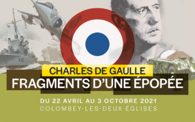 Vernissage de l’exposition « Charles de Gaulle, fragments d’une épopée » à Colombey-les-Deux-Églises