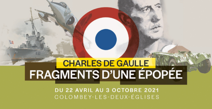 Vernissage de l’exposition « Charles de Gaulle, fragments d’une épopée » à Colombey-les-Deux-Églises