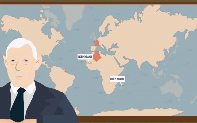 Nouvelle vidéo pédagogique Canopé – Les années de Gaulle : « La France face à la décolonisation »