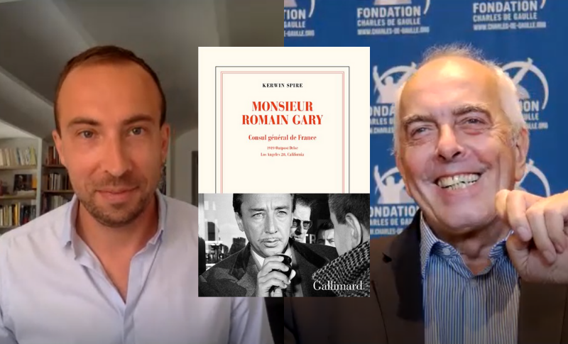 Conférence en ligne — « Monsieur Romain Gary. Consul général de France » avec Kerwin Spire