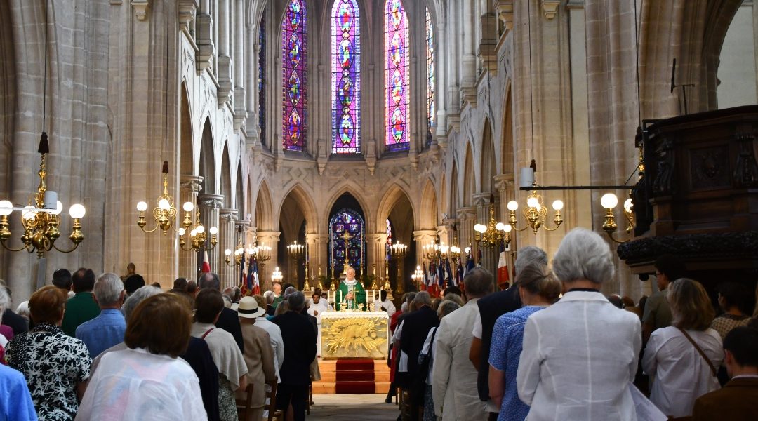 Messe solennelle pour le 78e anniversaire de la Libération de Paris