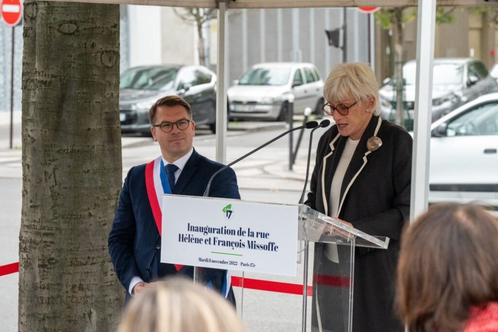 Discours de l’inauguration de la rue Hélène et François Missoffe Fondation Charles de Gaulle Discours de l’inauguration de la rue Hélène et François Missoffe Fondation Charles de Gaulle