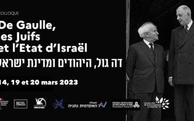 Lancement du colloque « De Gaulle, Israël et les juifs »