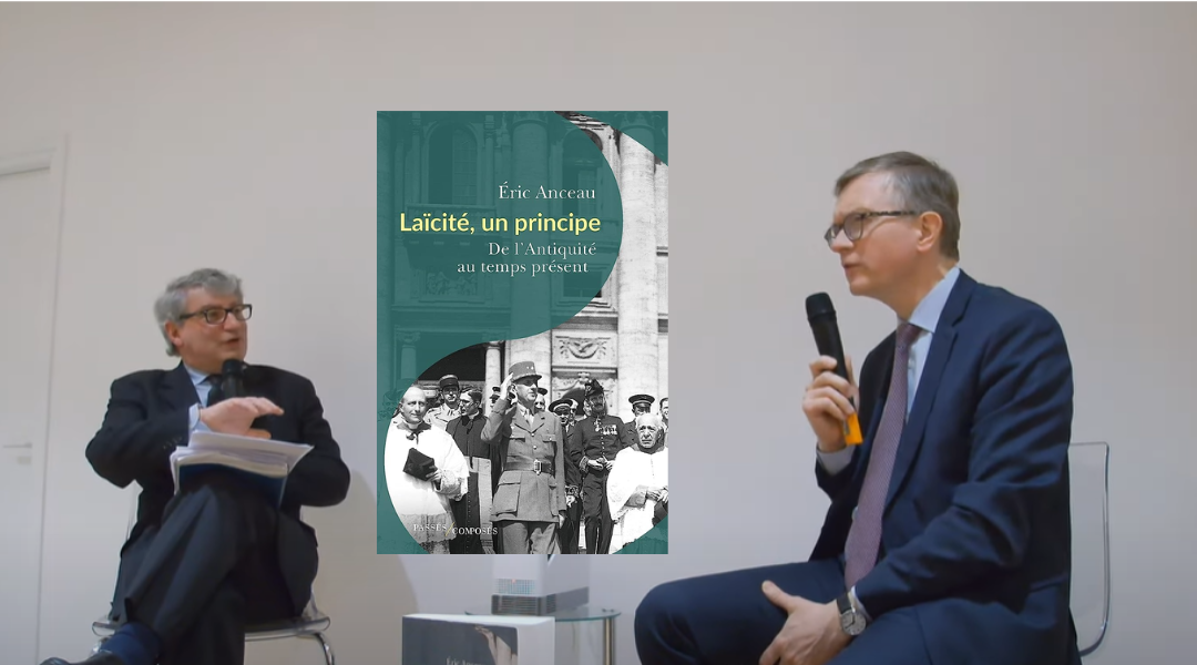 Conférence en ligne « De Gaulle et la laïcité » avec Éric Anceau