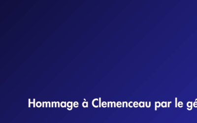 Hommage à Clemenceau par le général de Gaulle à la BBC 