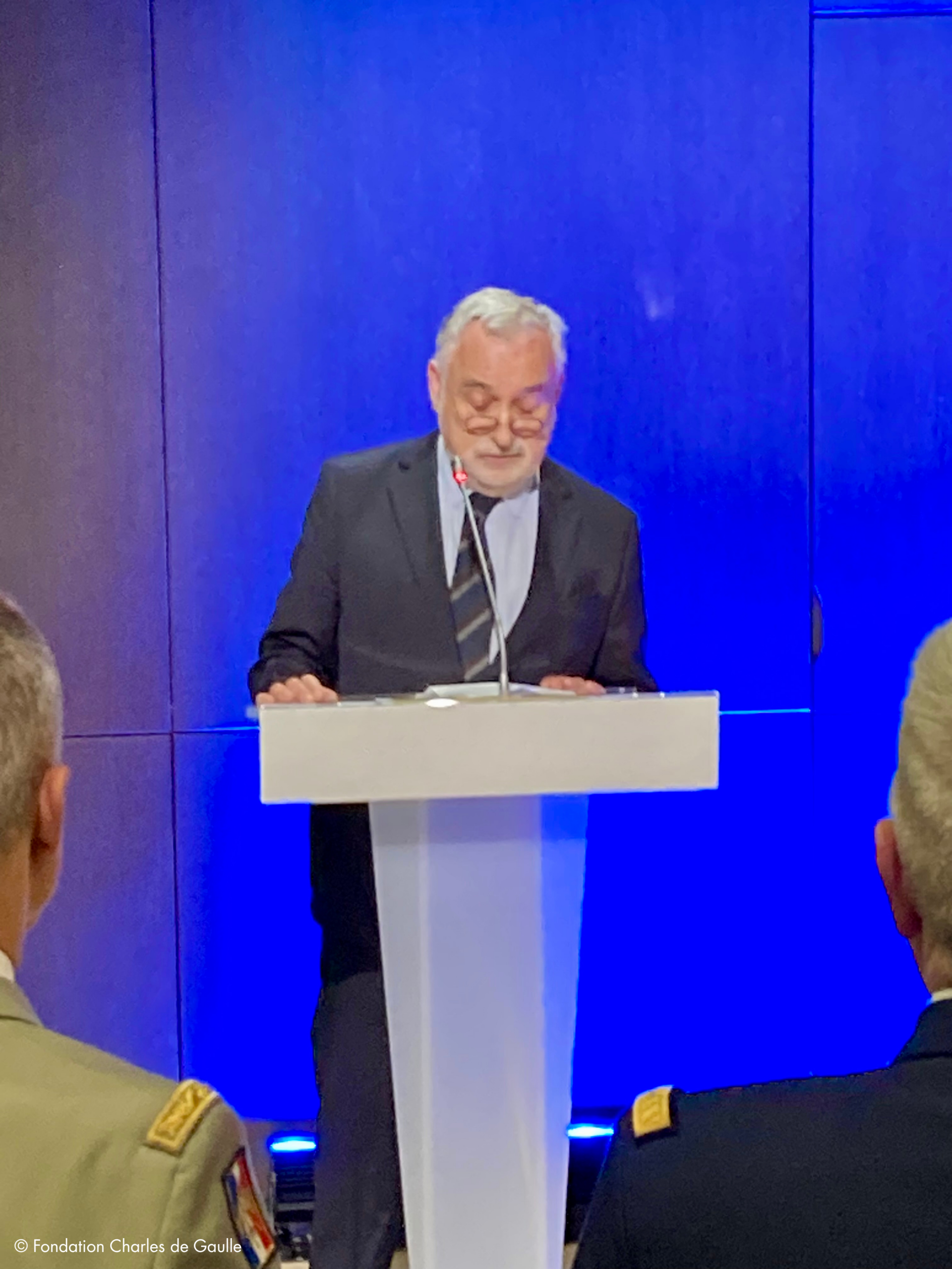 Arnaud Teyssier Inauguration amphithéâtre Messmer