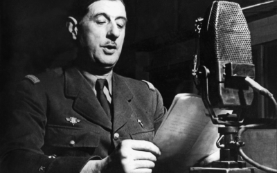 Le 18 juin, par le général de Gaulle